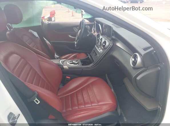 WDDWF8EB7LR563988 2020 MERCEDES-BENZ C-CLASS Белый Вид салона спереди