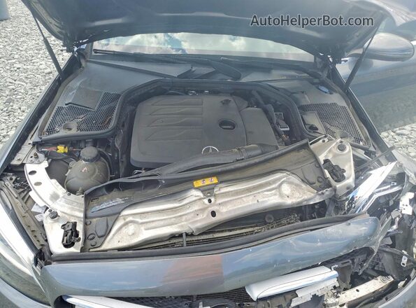 WDDWF8EB8KR481542 2019 MERCEDES-BENZ C Gray Вид задньої частини салону