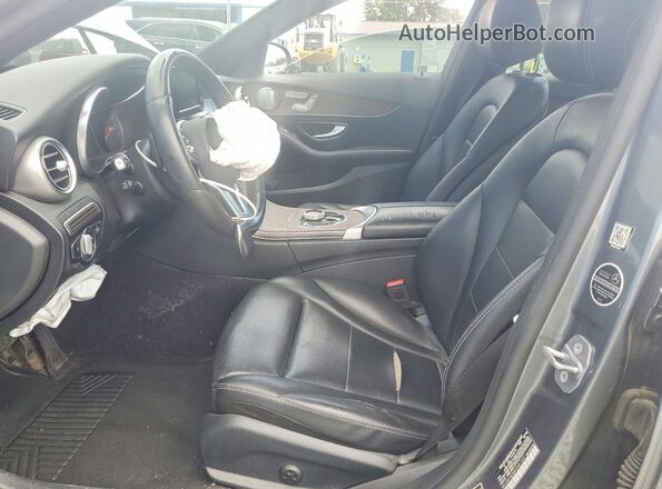WDDWF8EB8KR481542 2019 MERCEDES-BENZ C Gray Вид салону спереду