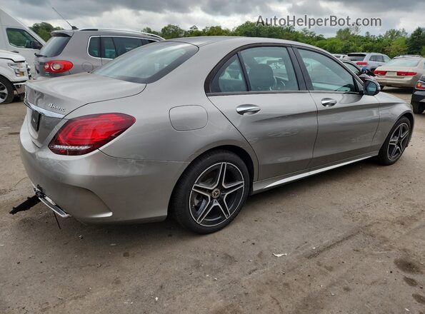 WDDWF8EB8KR510912 2019 MERCEDES-BENZ C Beige უკანა მარჯვენა