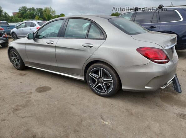 WDDWF8EB8KR510912 2019 MERCEDES-BENZ C Beige უკანა მარცხენა