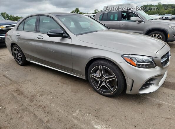 WDDWF8EB8KR510912 2019 MERCEDES-BENZ C Beige წინა მარჯვენა