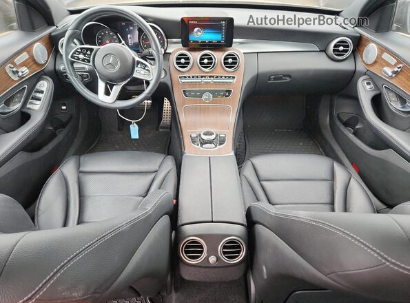 WDDWF8EB8KR510912 2019 MERCEDES-BENZ C Beige წინა პანელის ხედი