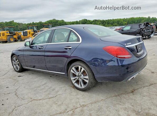 WDDWF8EBXLR556064 2020 MERCEDES-BENZ C Blue Rear left