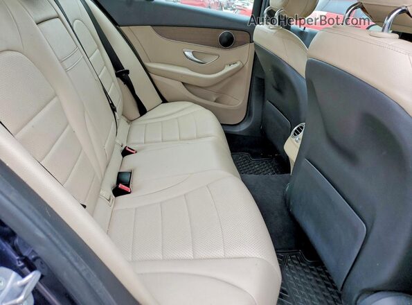 WDDWF8EBXLR556064 2020 MERCEDES-BENZ C Blue Rear seats view
