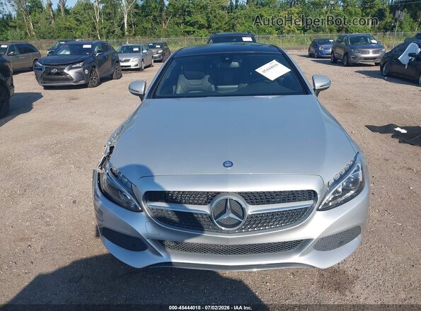 WDDWJ4JB2HF442405 2017 MERCEDES-BENZ C-CLASS Silver Սարքավորումների վահանակի տեսք