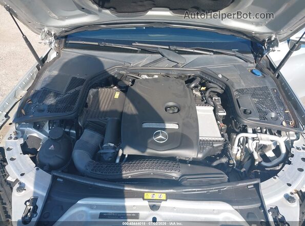 WDDWJ4JB2HF442405 2017 MERCEDES-BENZ C-CLASS Silver Հետևի տեսք