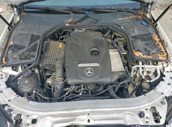 WDDWJ4JB2HF520357 2017 MERCEDES-BENZ C White უკანა სალონის ხედი