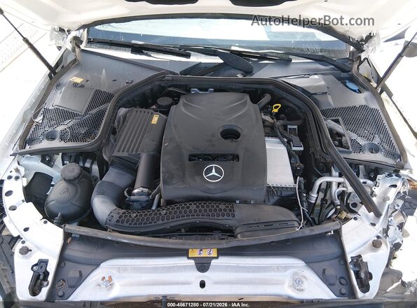 WDDWJ4JB3HF361347 2017 MERCEDES-BENZ C-CLASS Белый Вид сзади