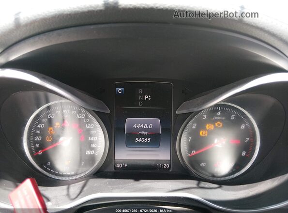 WDDWJ4JB3HF361347 2017 MERCEDES-BENZ C-CLASS Белый Вид задних сидений