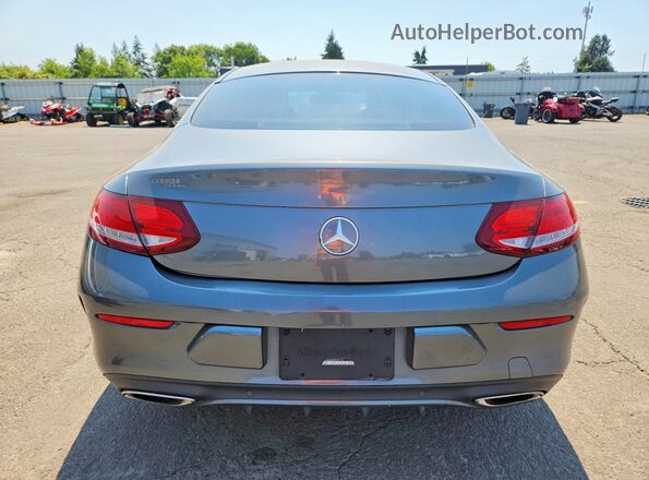WDDWJ4JB3HF425130 2017 MERCEDES-BENZ C Gray Vista trasera