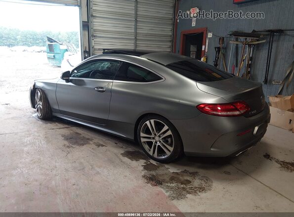 WDDWJ4JB4HF342273 2017 MERCEDES-BENZ C-CLASS Gray Rear left