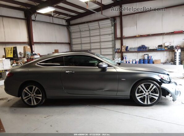 WDDWJ4JB4HF342273 2017 MERCEDES-BENZ C-CLASS Gray Rear interior view