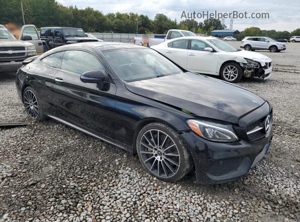 WDDWJ4JB4JF744638 2018 MERCEDES-BENZ C Black Delantero derecho