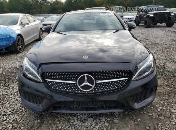 WDDWJ4JB4JF744638 2018 MERCEDES-BENZ C Black Vista frontal
