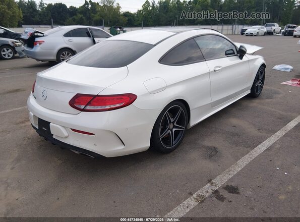 WDDWJ4JBXHF335893 2017 MERCEDES-BENZ C-CLASS White Tył prawy
