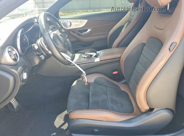 WDDWJ4JBXHF342360 2017 MERCEDES-BENZ C Gray Vista interior delantera