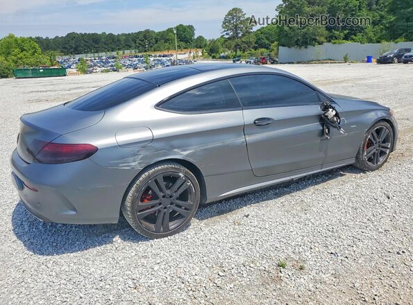 WDDWJ4JBXHF342360 2017 MERCEDES-BENZ C Gray Trasero derecho