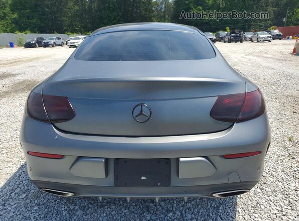 WDDWJ4JBXHF342360 2017 MERCEDES-BENZ C Gray Vista trasera