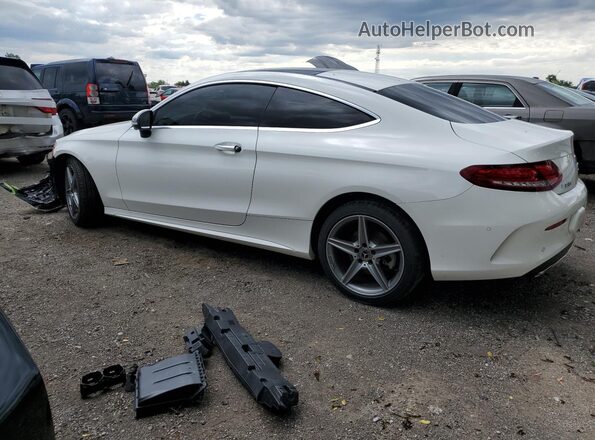 WDDWJ4KB0JF751679 2018 MERCEDES-BENZ C White Задня ліва чверть