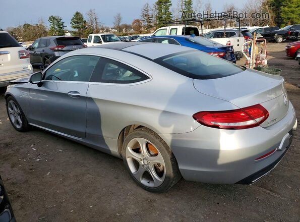 WDDWJ4KB2HF333053 2017 MERCEDES-BENZ C Silver Tył lewy