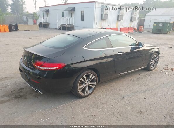 WDDWJ4KB4HF479521 2017 MERCEDES-BENZ C-CLASS Black Tył prawy