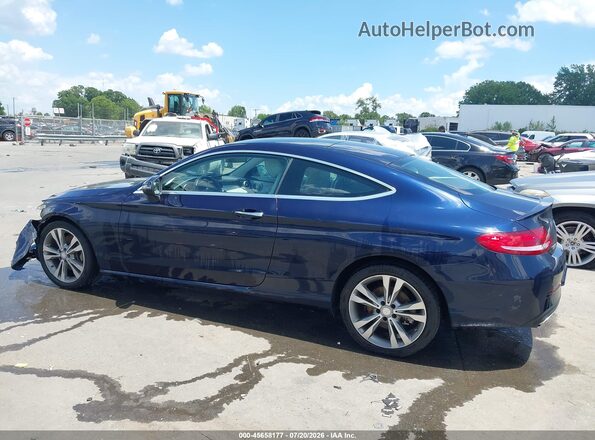 WDDWJ4KB5HF438573 2017 MERCEDES-BENZ C-CLASS Dark Blue 