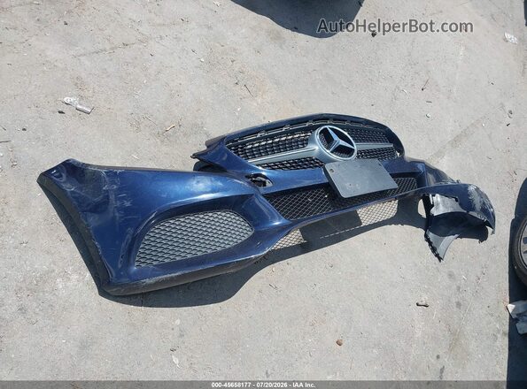 WDDWJ4KB5HF438573 2017 MERCEDES-BENZ C-CLASS Dark Blue Instrument cluster view