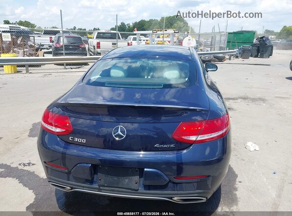 WDDWJ4KB5HF438573 2017 MERCEDES-BENZ C-CLASS Dark Blue 