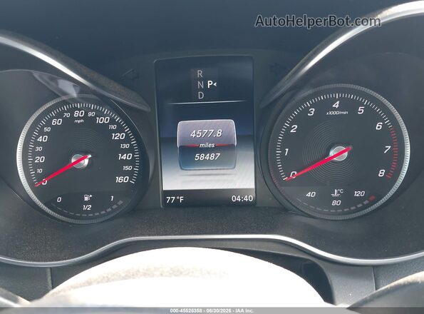 WDDWJ4KB6HF401645 2017 MERCEDES-BENZ C-CLASS Black Вид задніх сидінь