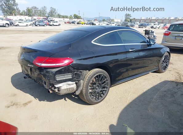 WDDWJ4KB6HF401645 2017 MERCEDES-BENZ C-CLASS Black Задня права чверть