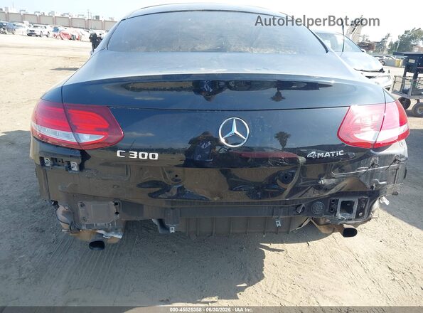 WDDWJ4KB6HF401645 2017 MERCEDES-BENZ C-CLASS Black Вид спереду