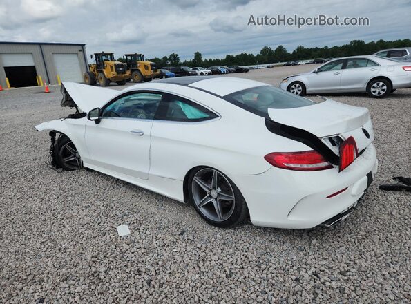WDDWJ4KB6HF412676 2017 MERCEDES-BENZ C White Tył lewy