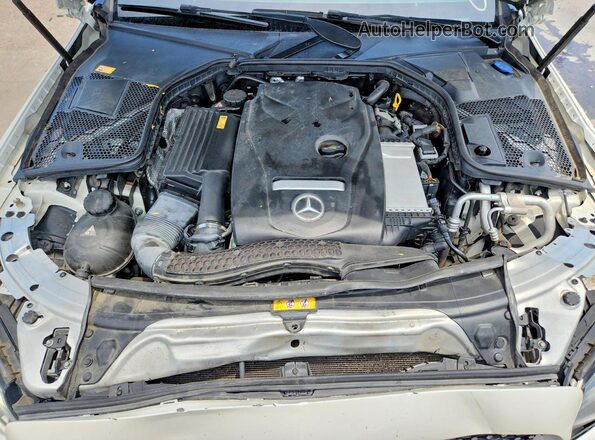 WDDWJ4KB7HF341164 2017 MERCEDES-BENZ C White Vista interior trasera
