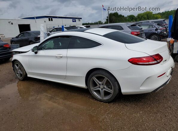 WDDWJ4KB8HF394570 2017 MERCEDES-BENZ C-CLASS White Հետևի ձախ