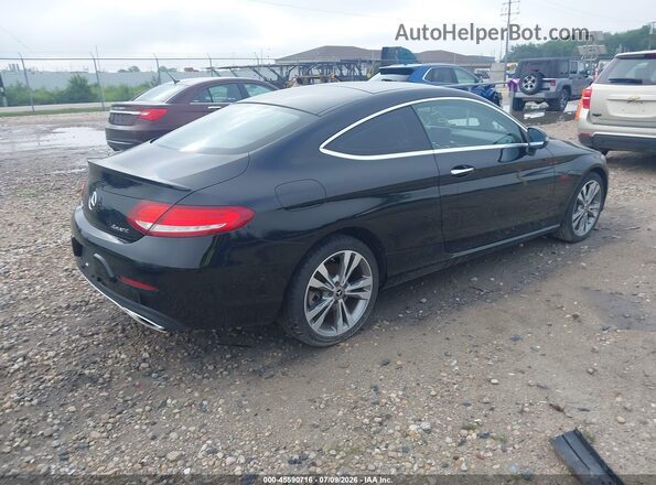 WDDWJ4KBXHF528169 2017 MERCEDES-BENZ C-CLASS Black Задня права чверть