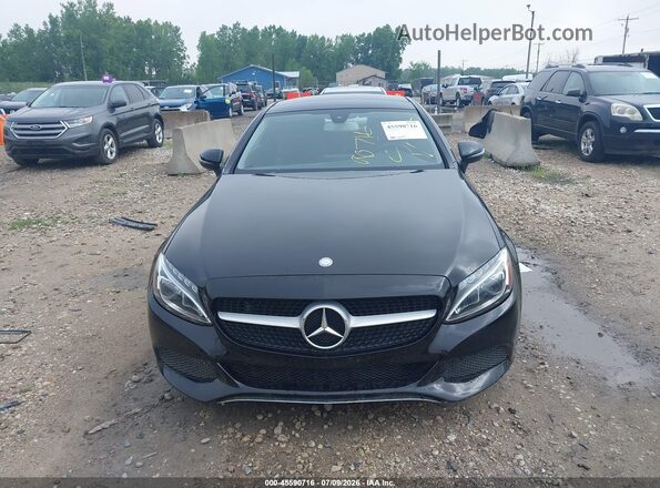 WDDWJ4KBXHF528169 2017 MERCEDES-BENZ C-CLASS Black Вид задньої частини салону