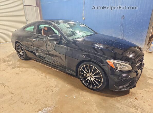 WDDWJ4KBXJF645126 2018 MERCEDES-BENZ C Black წინა მარჯვენა