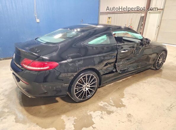WDDWJ4KBXJF645126 2018 MERCEDES-BENZ C Black უკანა მარჯვენა