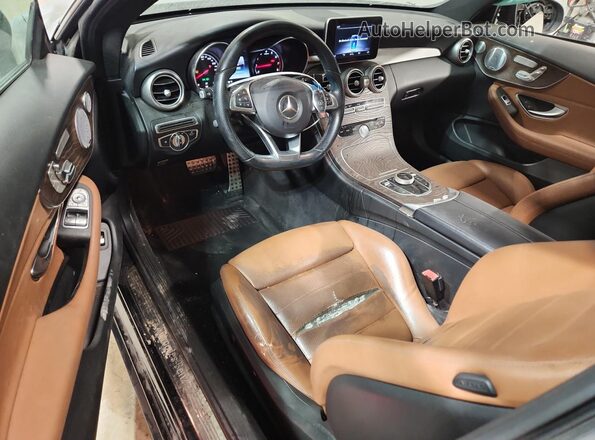 WDDWJ4KBXJF645126 2018 MERCEDES-BENZ C Black 