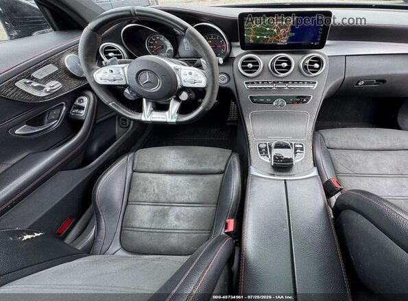 WDDWJ6EB0LF944375 2020 MERCEDES-BENZ AMG C 43 Black Vista de la etiqueta del VIN