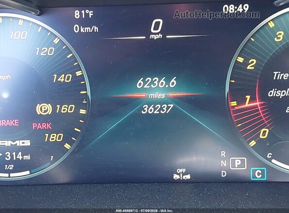 WDDWJ6EB4LF970090 2020 MERCEDES-BENZ AMG C 43 Серый 