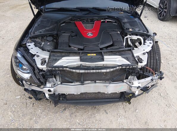 WDDWJ6EB7HF517721 2017 MERCEDES-BENZ AMG C 43 Black Widok z tyłu