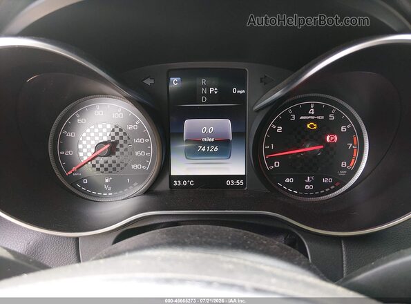 WDDWJ6EB7HF517721 2017 MERCEDES-BENZ AMG C 43 Black Widok tylnych siedzeń