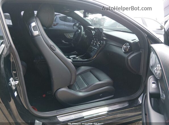 WDDWJ6EB7HF517721 2017 MERCEDES-BENZ AMG C 43 Black Widok wnętrza z przodu