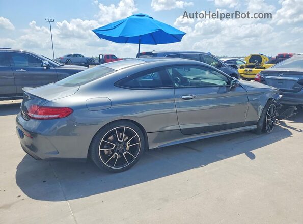 WDDWJ6EB9JF666251 2018 MERCEDES-BENZ C Серый Задняя правая четверть
