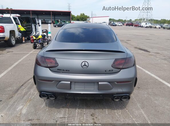 WDDWJ6EB9KF837744 2019 MERCEDES-BENZ AMG C 43 Gray 