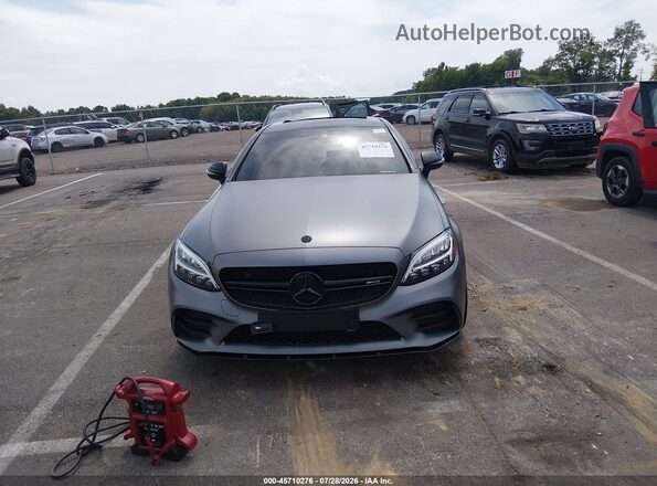 WDDWJ6EB9KF837744 2019 MERCEDES-BENZ AMG C 43 Gray Սարքավորումների վահանակի տեսք