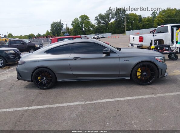 WDDWJ6EB9KF837744 2019 MERCEDES-BENZ AMG C 43 Gray Սալոնի հետևի տեսք