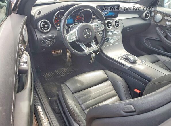 WDDWJ6EBXLF962494 2020 MERCEDES-BENZ C Black Vista del salpicadero